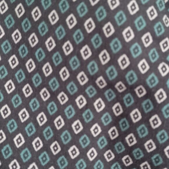 Chicos Pants O.5 US 6 Black Perfect Stretch JOSIE Slim Ankle Diamond Pattern NEW - Picture 6 of 10